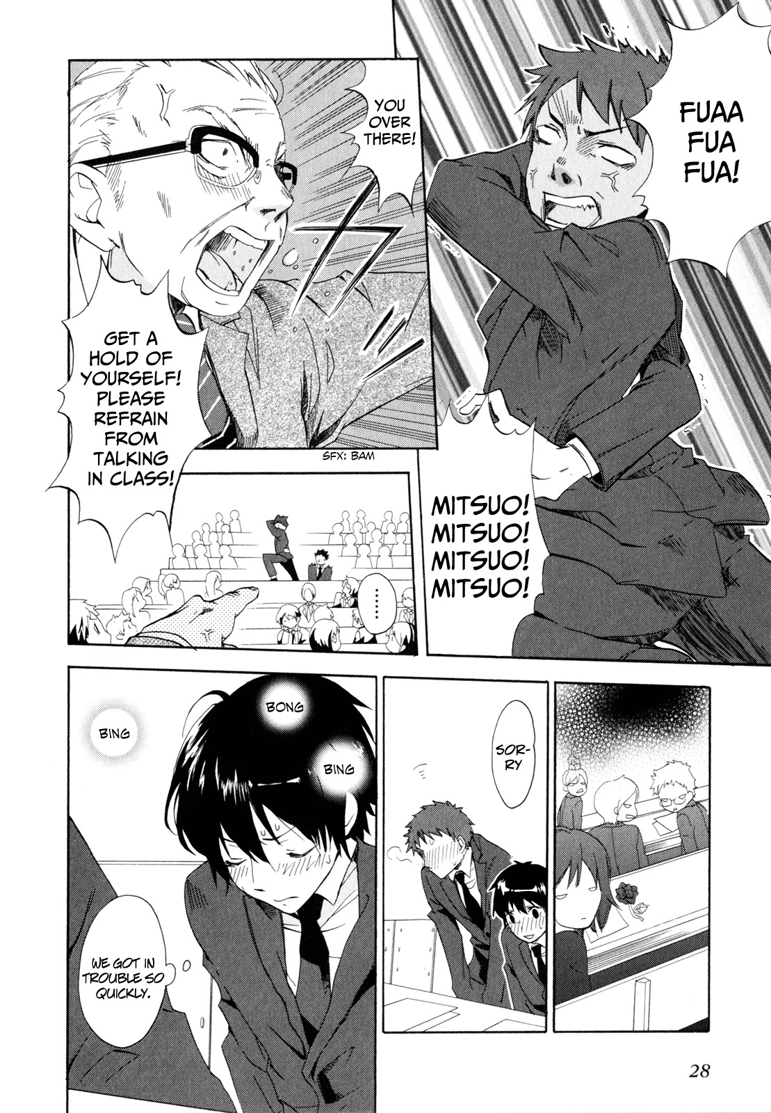 Golden Time (Umechazuke) Chapter 1 page 30 - Chapter 1: In the Hand of Fate, Roses