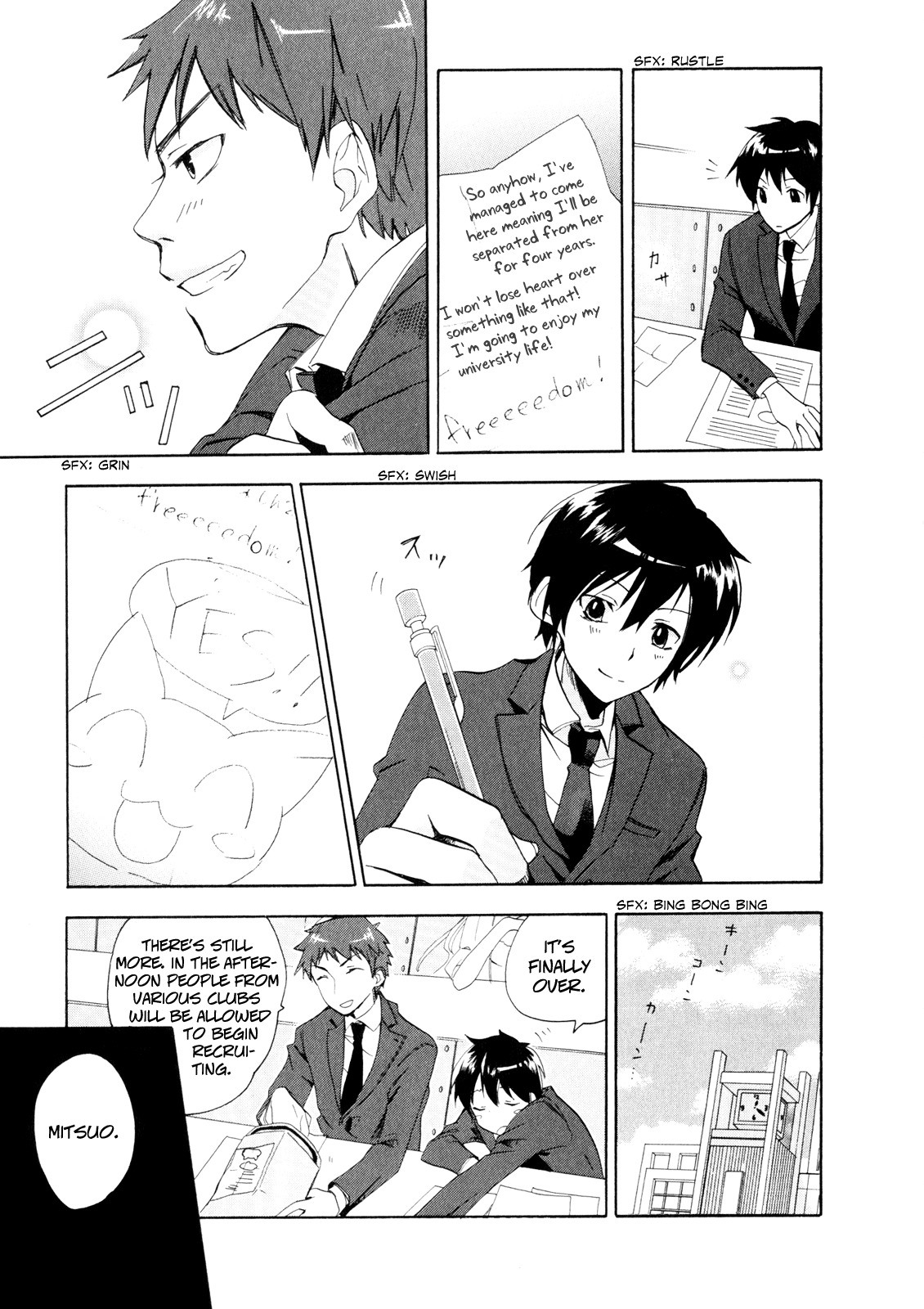 Golden Time (Umechazuke) Chapter 1 page 31 - Chapter 1: In the Hand of Fate, Roses