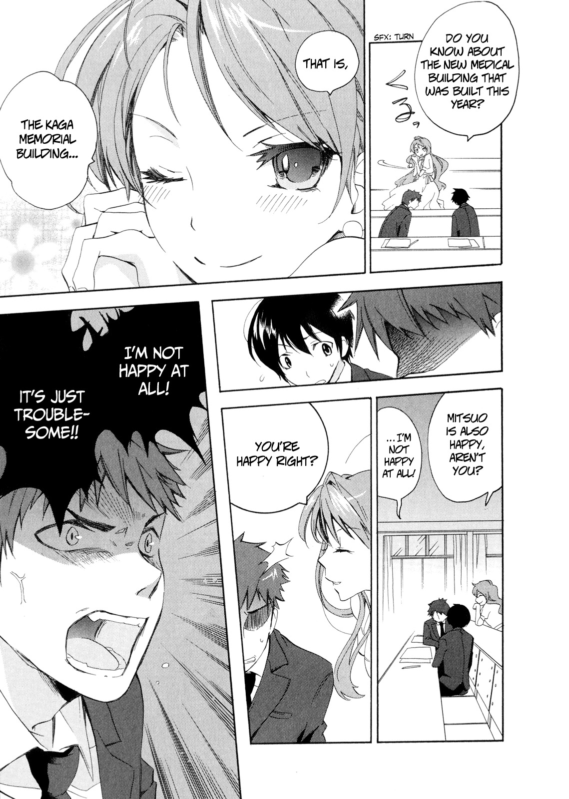 Golden Time (Umechazuke) Chapter 1 page 35 - Chapter 1: In the Hand of Fate, Roses