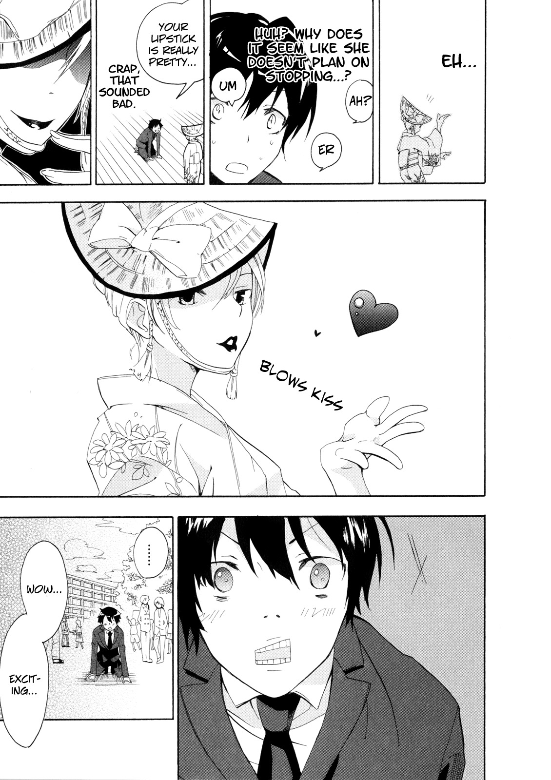 Golden Time (Umechazuke) Chapter 1 page 45 - Chapter 1: In the Hand of Fate, Roses