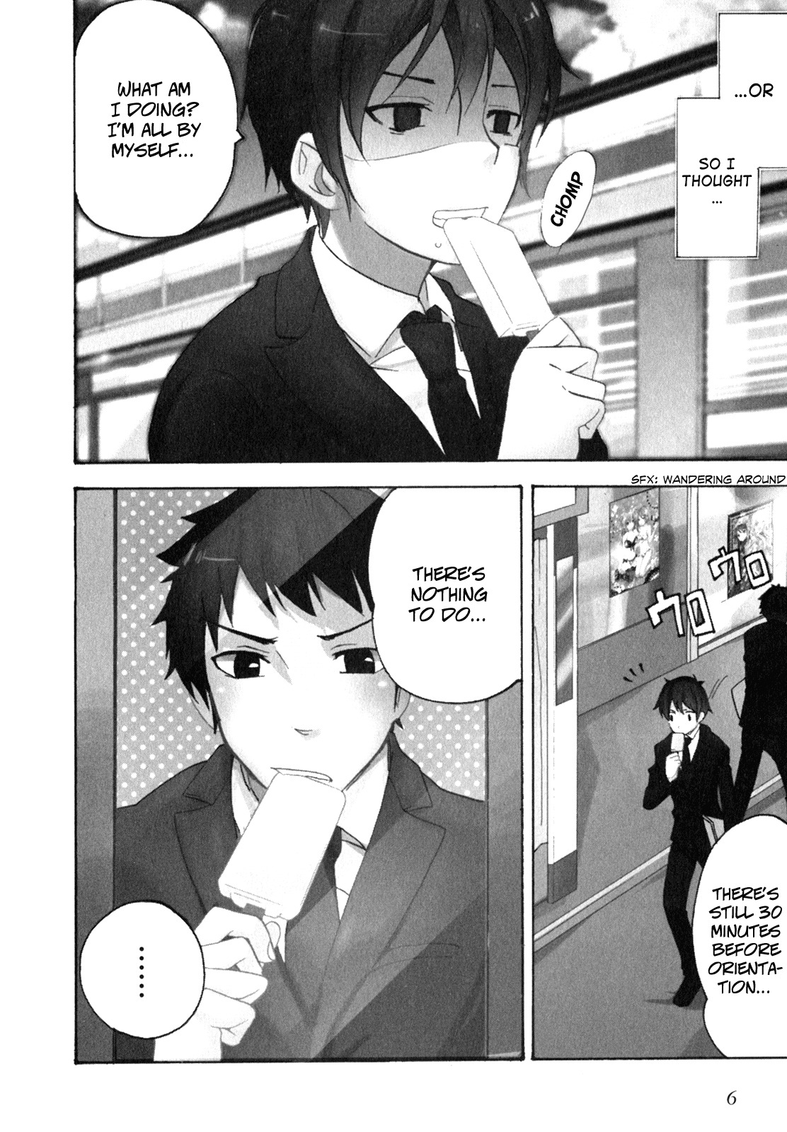 Golden Time (Umechazuke) Chapter 1 page 8 - Chapter 1: In the Hand of Fate, Roses