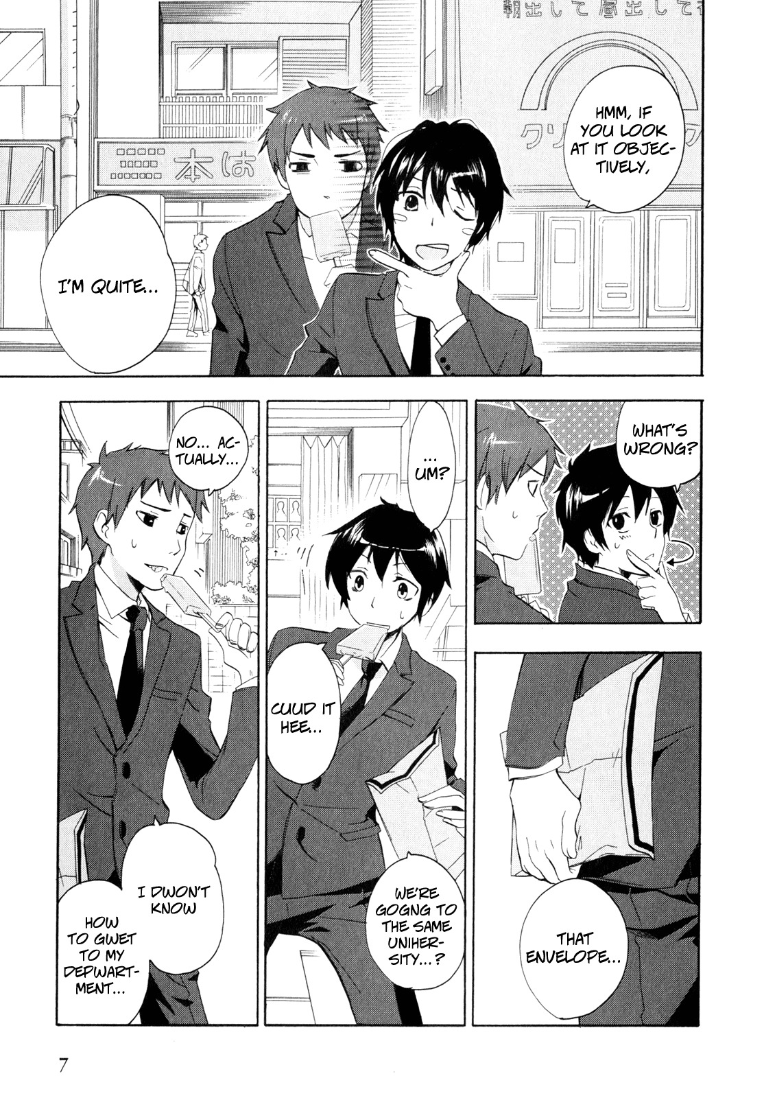 Golden Time (Umechazuke) Chapter 1 page 9 - Chapter 1: In the Hand of Fate, Roses