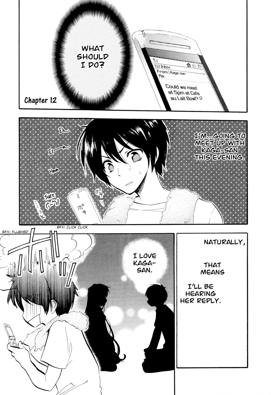 Golden Time (Umechazuke) Chapter 12 page 3 - Chapter 12: The Person Behind Him