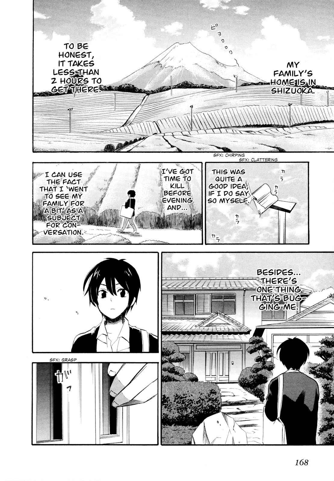 Golden Time (Umechazuke) Chapter 12 page 6 - Chapter 12: The Person Behind Him
