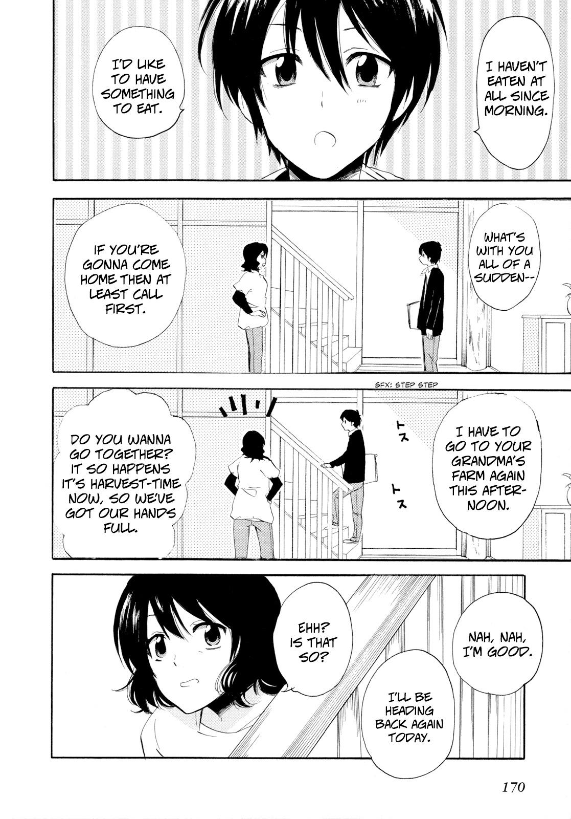 Golden Time (Umechazuke) Chapter 12 page 8 - Chapter 12: The Person Behind Him
