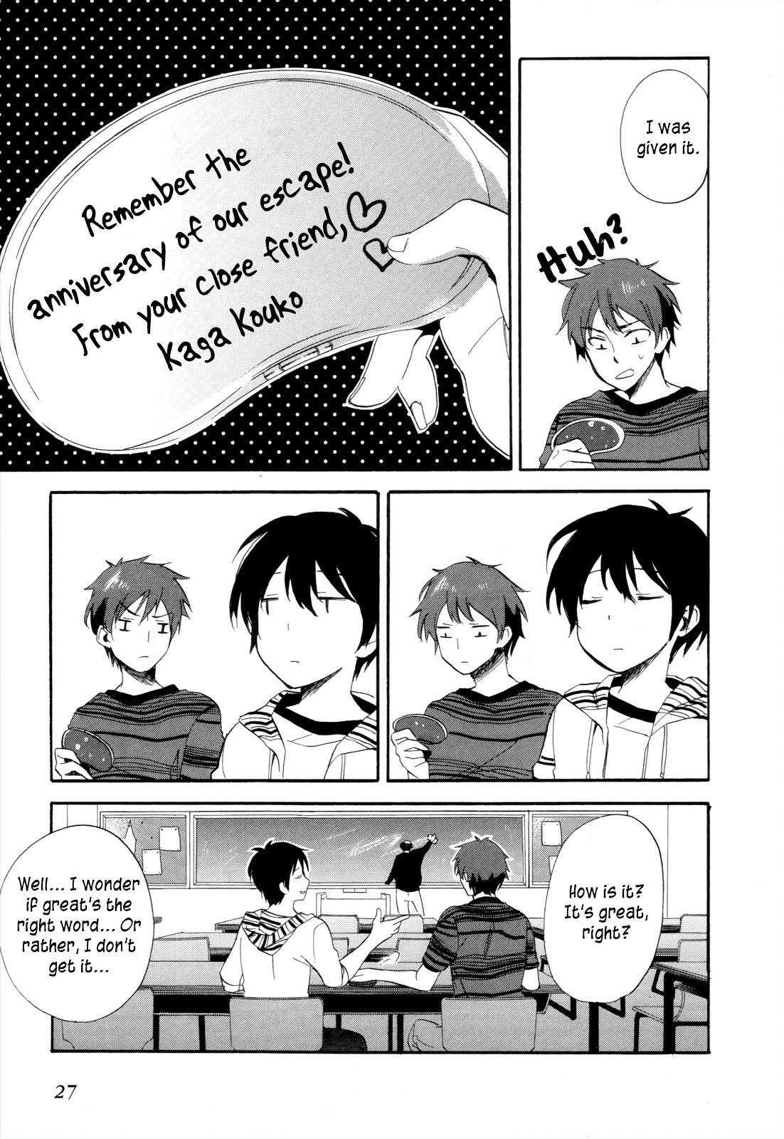 Golden Time (Umechazuke) Chapter 13 page 30 - Chapter 13: I'm Still Deciding, Though