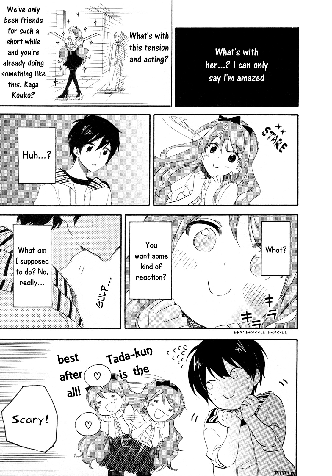 Golden Time (Umechazuke) Chapter 14 page 11 - Chapter 14: Raise the Curtains! The Kaga Kouko Theatre Kicks Off!