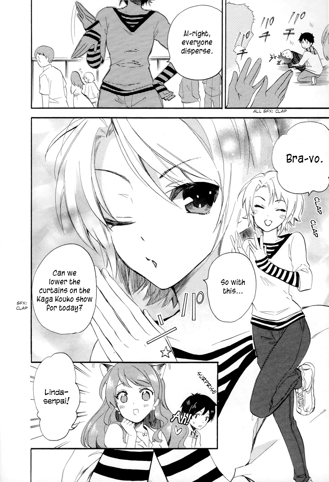 Golden Time (Umechazuke) Chapter 14 page 14 - Chapter 14: Raise the Curtains! The Kaga Kouko Theatre Kicks Off!