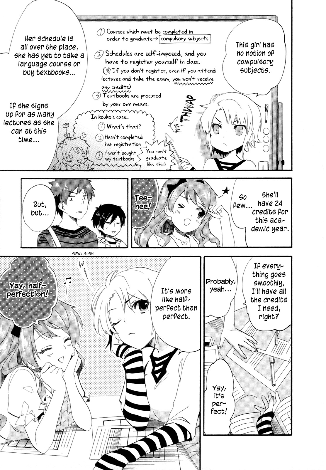 Golden Time (Umechazuke) Chapter 14 page 17 - Chapter 14: Raise the Curtains! The Kaga Kouko Theatre Kicks Off!