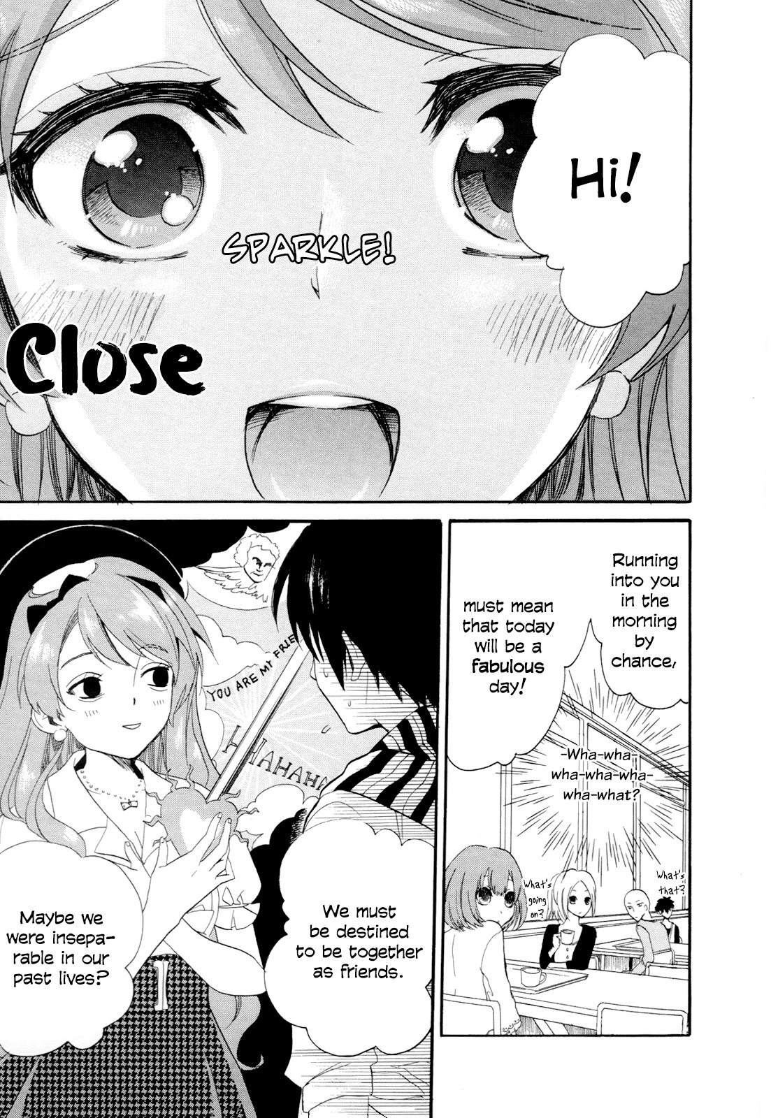 Golden Time (Umechazuke) Chapter 14 page 7 - Chapter 14: Raise the Curtains! The Kaga Kouko Theatre Kicks Off!