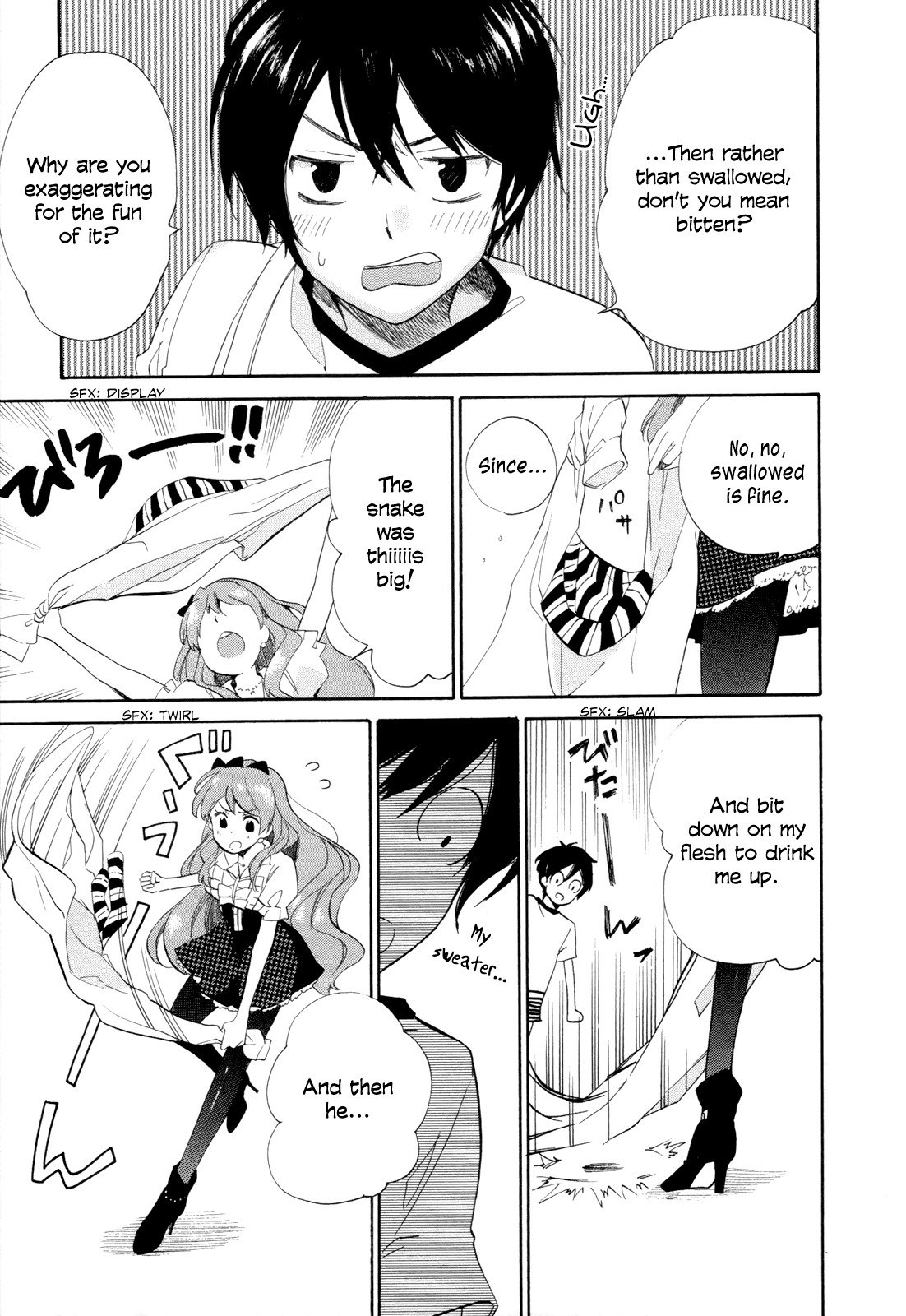Golden Time (Umechazuke) Chapter 15 page 9 - Chapter 15: Things You Really Don't Like