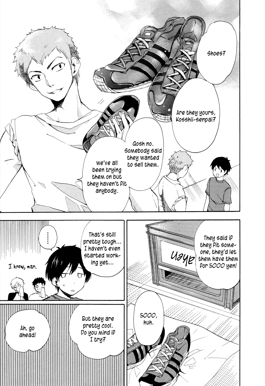 Golden Time (Umechazuke) Chapter 16 page 17 - Chapter 16: Dancing Cinderalla Boy