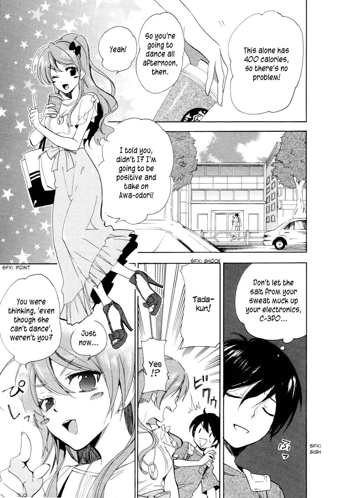 Golden Time (Umechazuke) Chapter 16 page 7 - Chapter 16: Dancing Cinderalla Boy