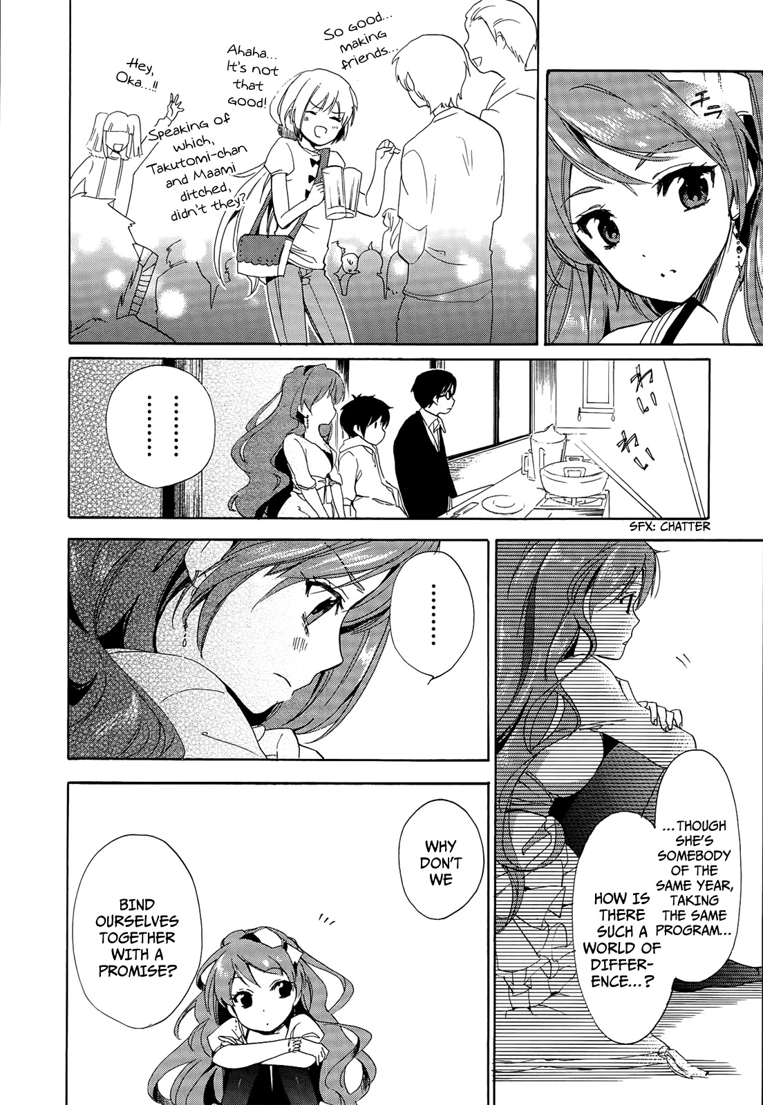 Golden Time (Umechazuke) Chapter 18 page 19 - Chapter 18: Here and There