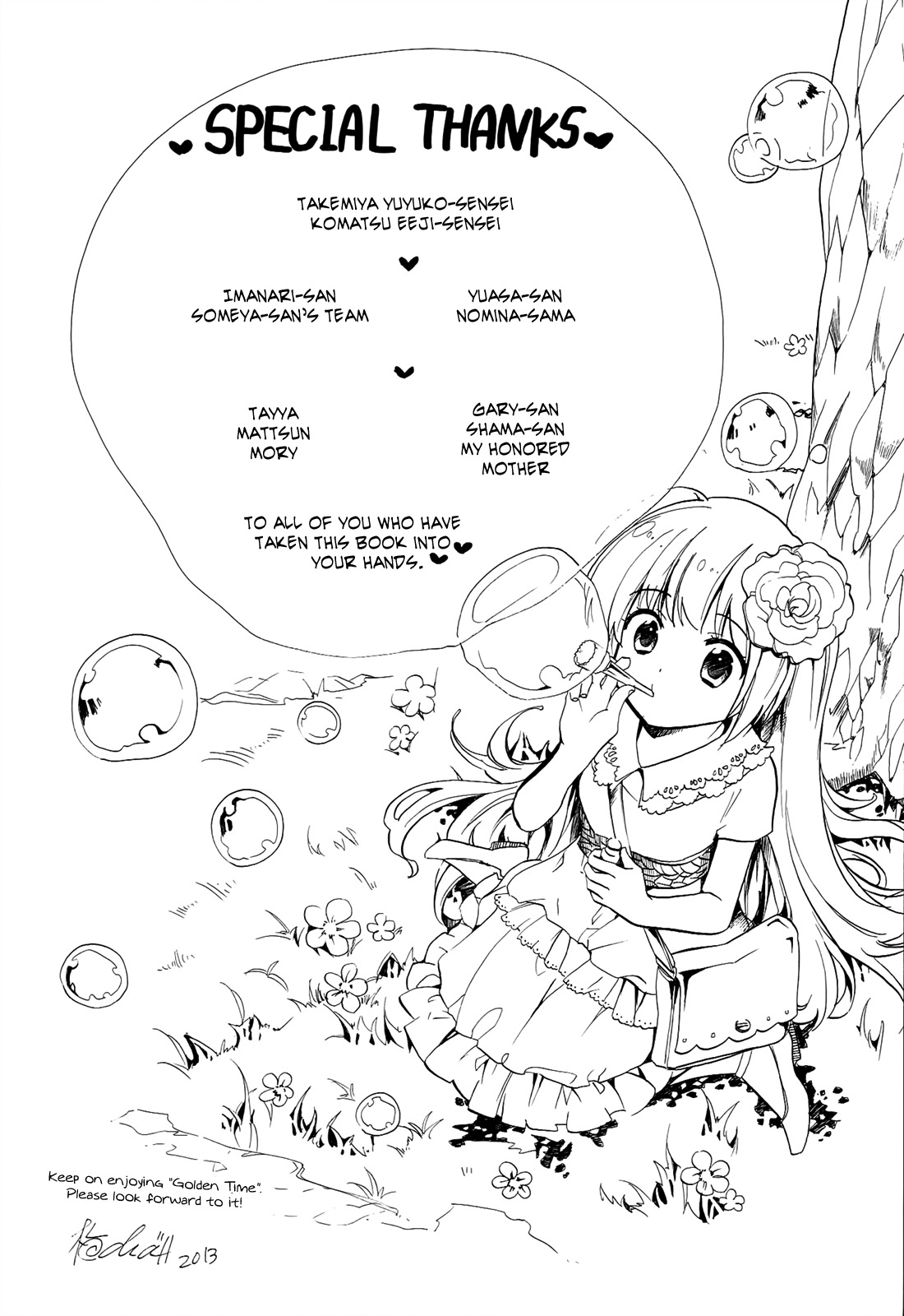 Golden Time (Umechazuke) Chapter 19 page 35 - Chapter 19: How Much Further to You?