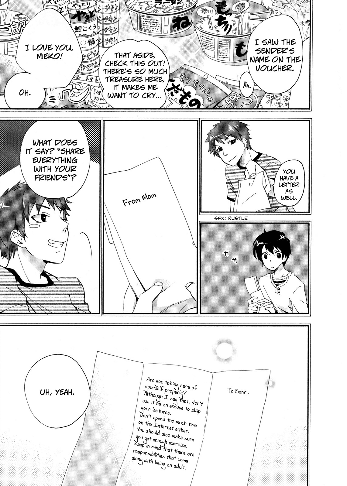 Golden Time (Umechazuke) Chapter 2 page 10 - Chapter 2: Many, Many, Many Club Invitations