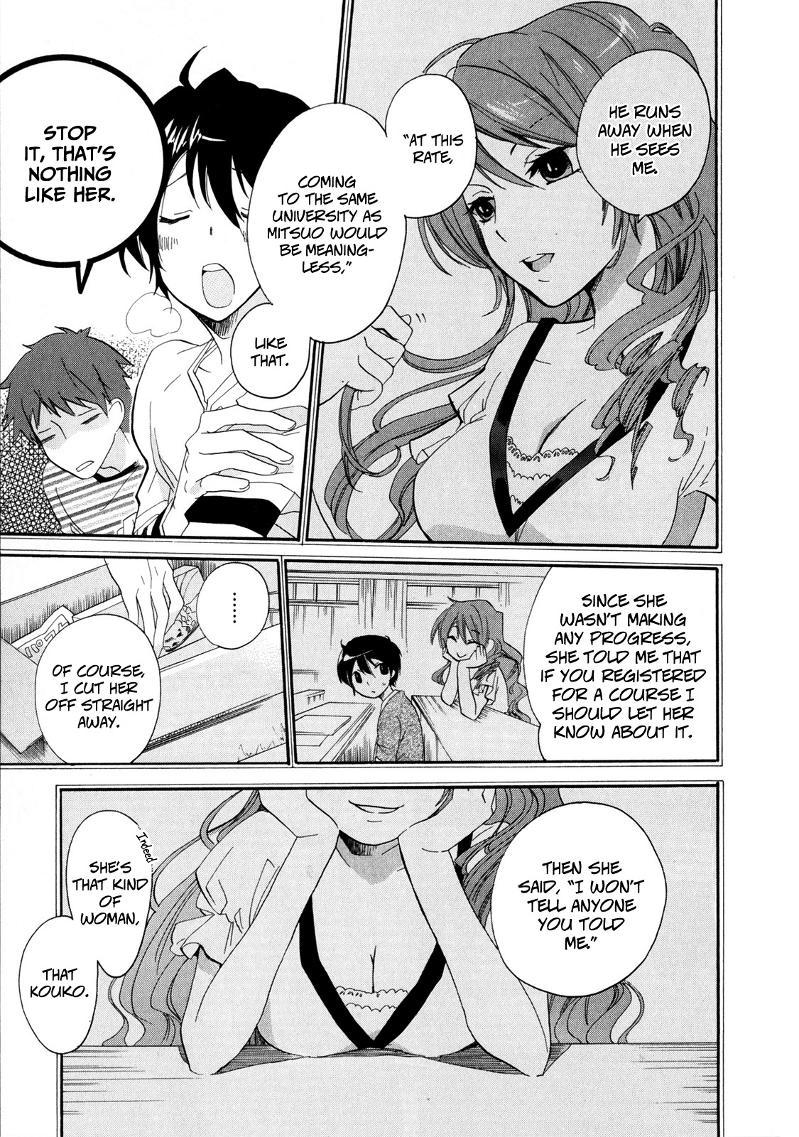 Golden Time (Umechazuke) Chapter 2 page 16 - Chapter 2: Many, Many, Many Club Invitations