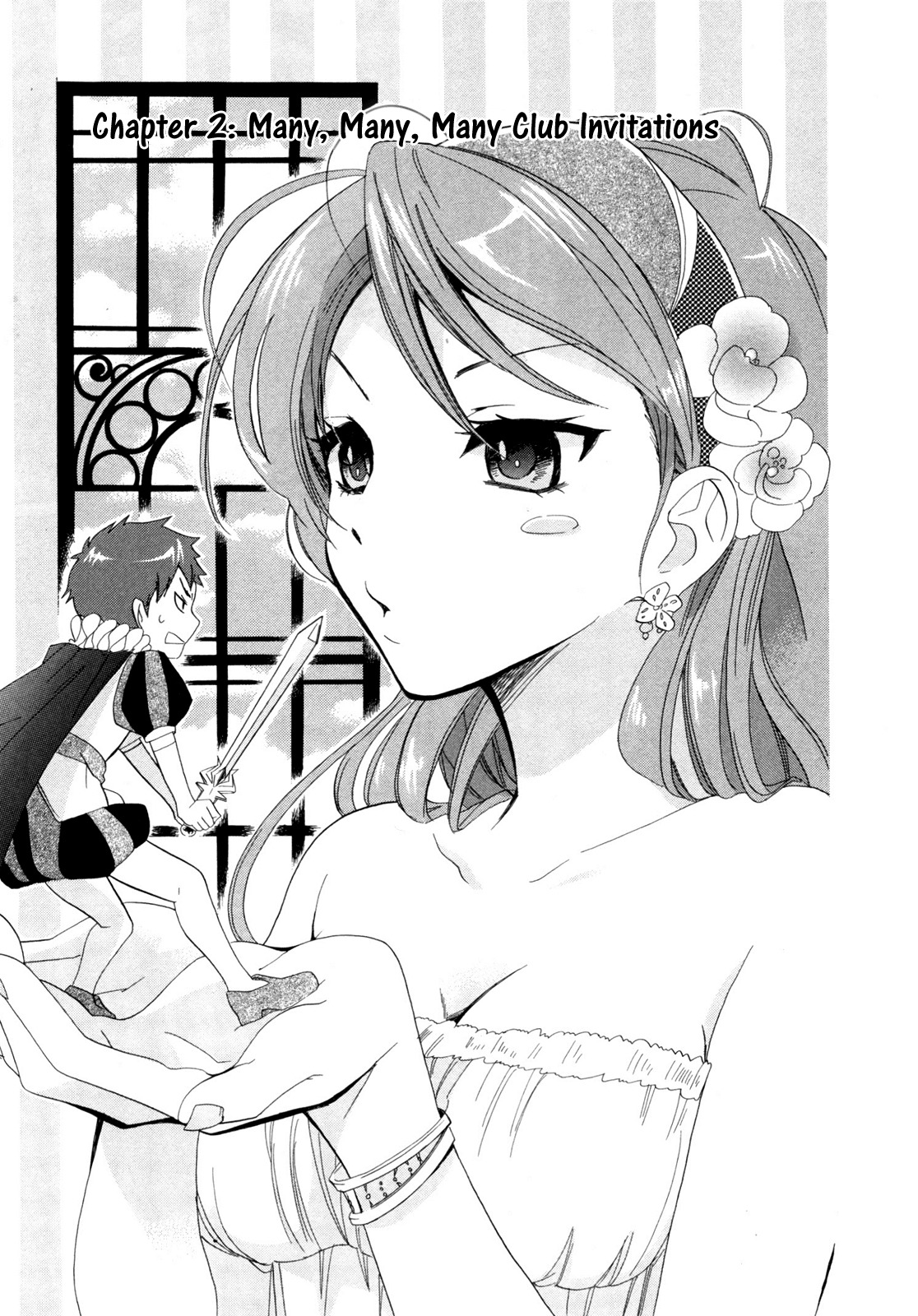 Golden Time (Umechazuke) Chapter 2 page 2 - Chapter 2: Many, Many, Many Club Invitations