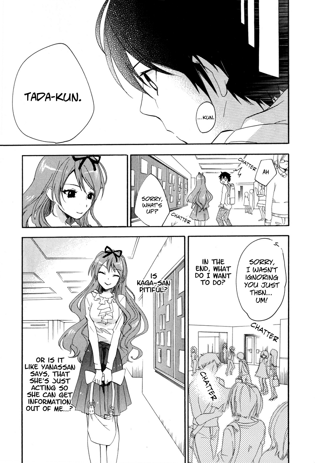 Golden Time (Umechazuke) Chapter 2 page 28 - Chapter 2: Many, Many, Many Club Invitations