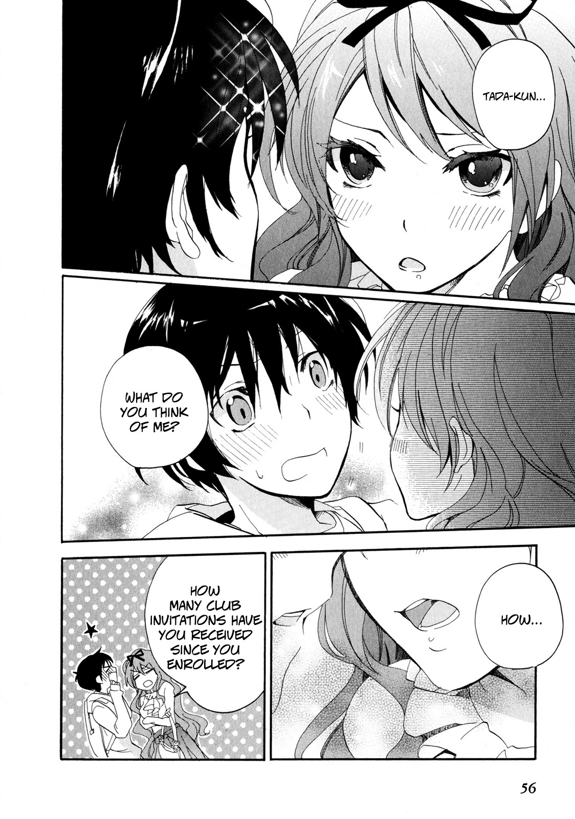 Golden Time (Umechazuke) Chapter 2 page 3 - Chapter 2: Many, Many, Many Club Invitations