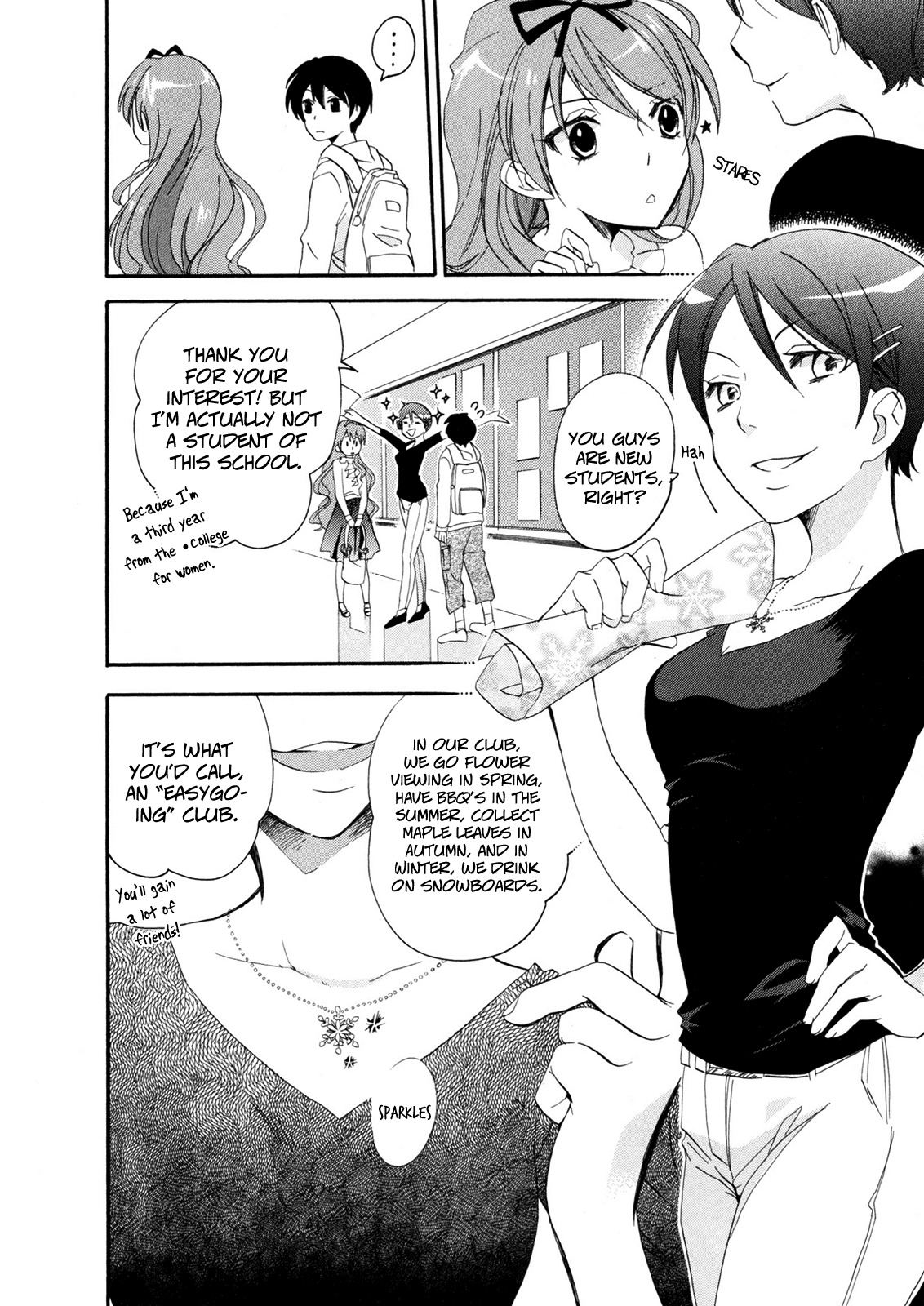 Golden Time (Umechazuke) Chapter 2 page 31 - Chapter 2: Many, Many, Many Club Invitations