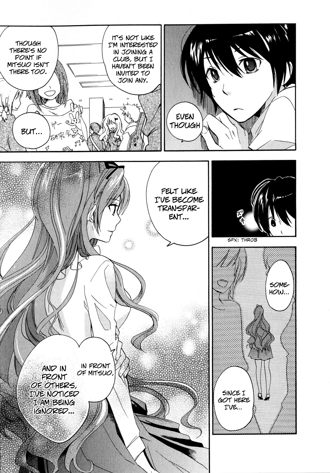 Golden Time (Umechazuke) Chapter 2 page 6 - Chapter 2: Many, Many, Many Club Invitations
