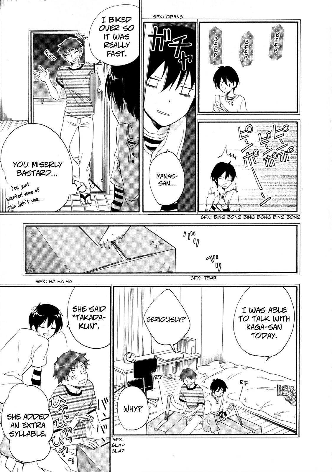 Golden Time (Umechazuke) Chapter 2 page 8 - Chapter 2: Many, Many, Many Club Invitations