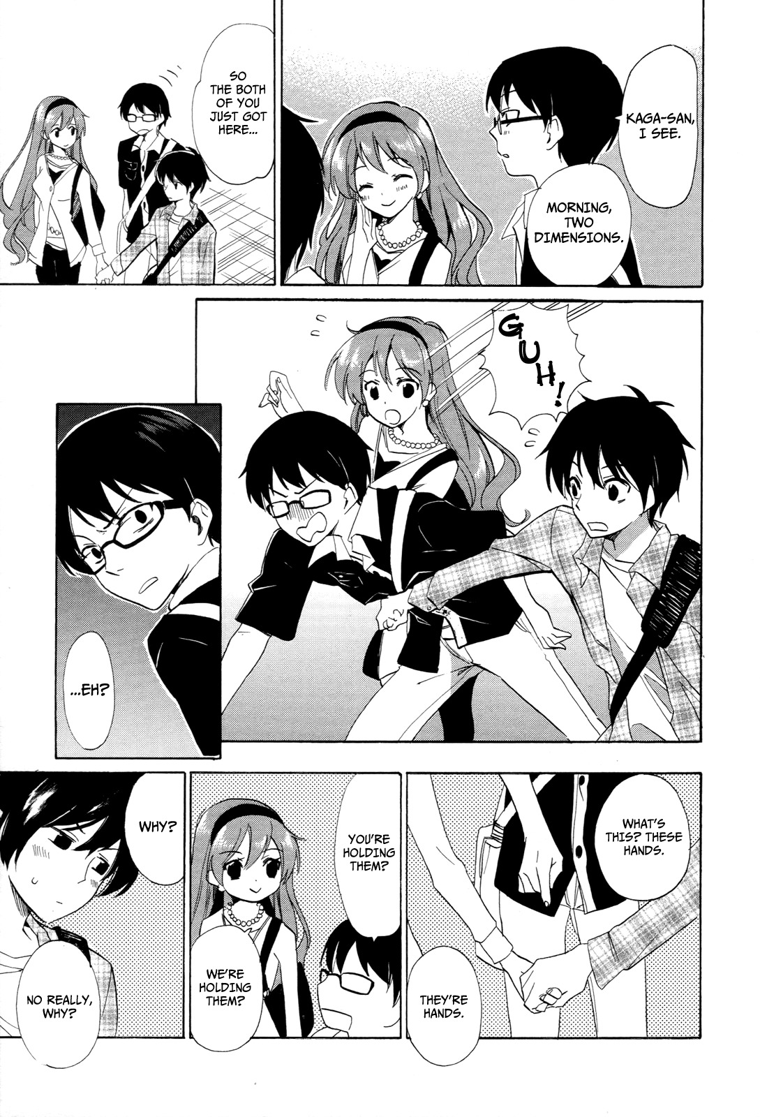 Golden Time (Umechazuke) Chapter 23 page 11 - Chapter 23: Playing Tag