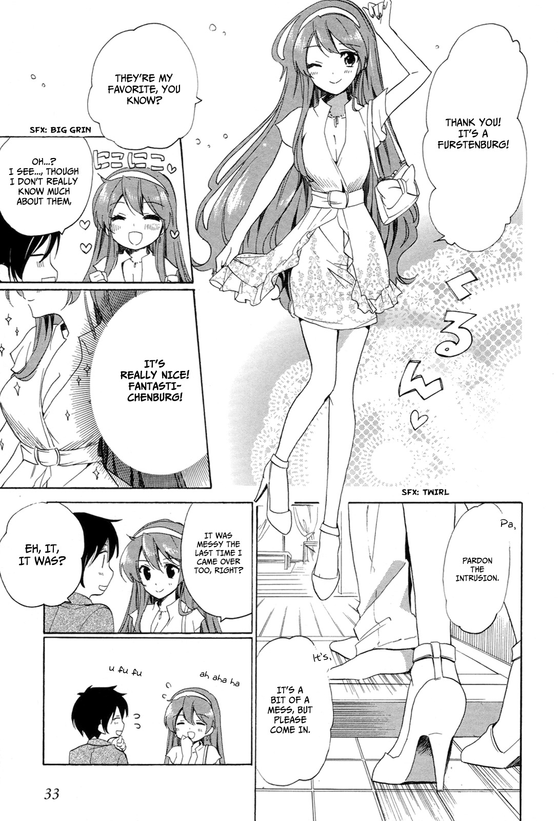 Golden Time (Umechazuke) Chapter 24 page 8 - Chapter 24: Tada, to Paris.