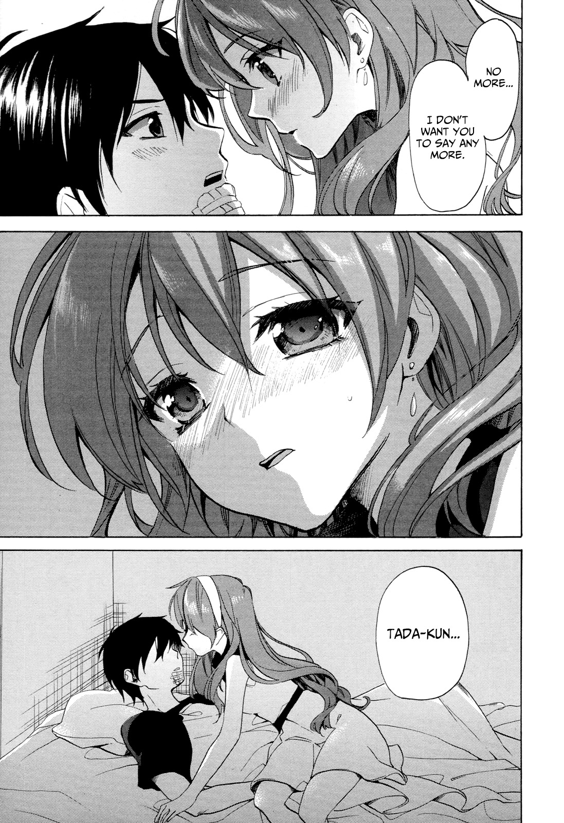Golden Time (Umechazuke) Chapter 30 page 10 - Chapter 30: "Oh~ I'm Tired~ I'm at my limits~" There's a spot for that, right~?