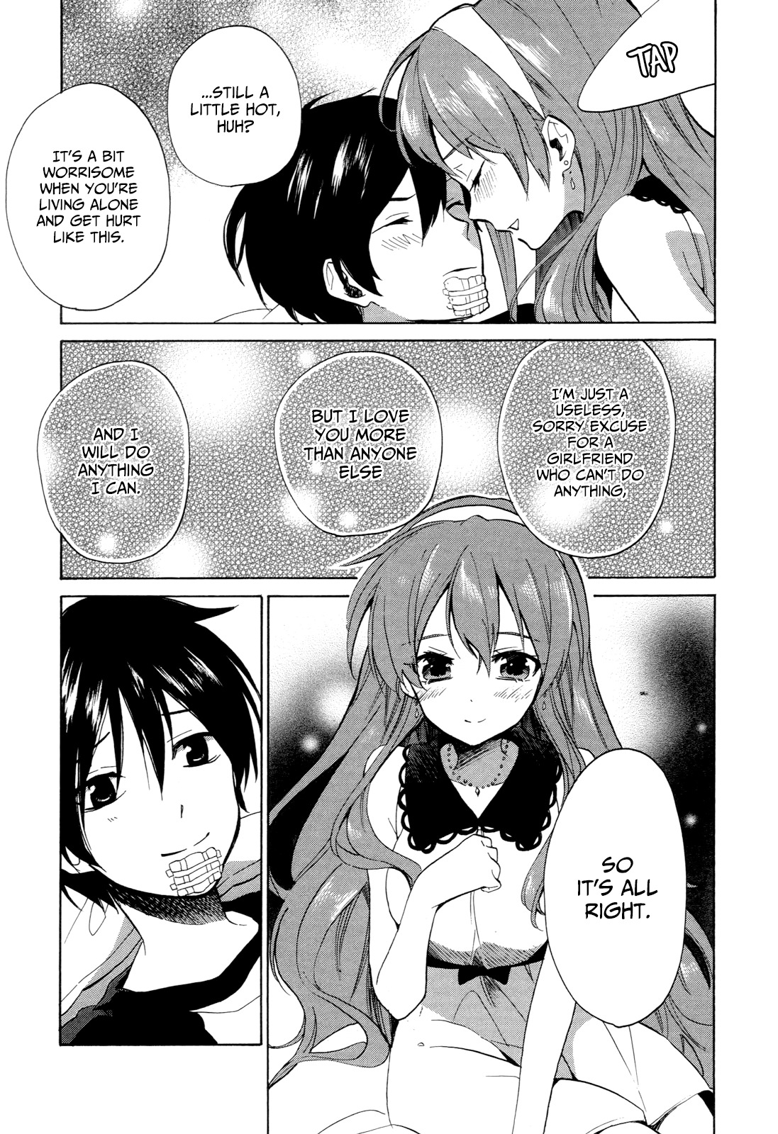 Golden Time (Umechazuke) Chapter 30 page 11 - Chapter 30: "Oh~ I'm Tired~ I'm at my limits~" There's a spot for that, right~?
