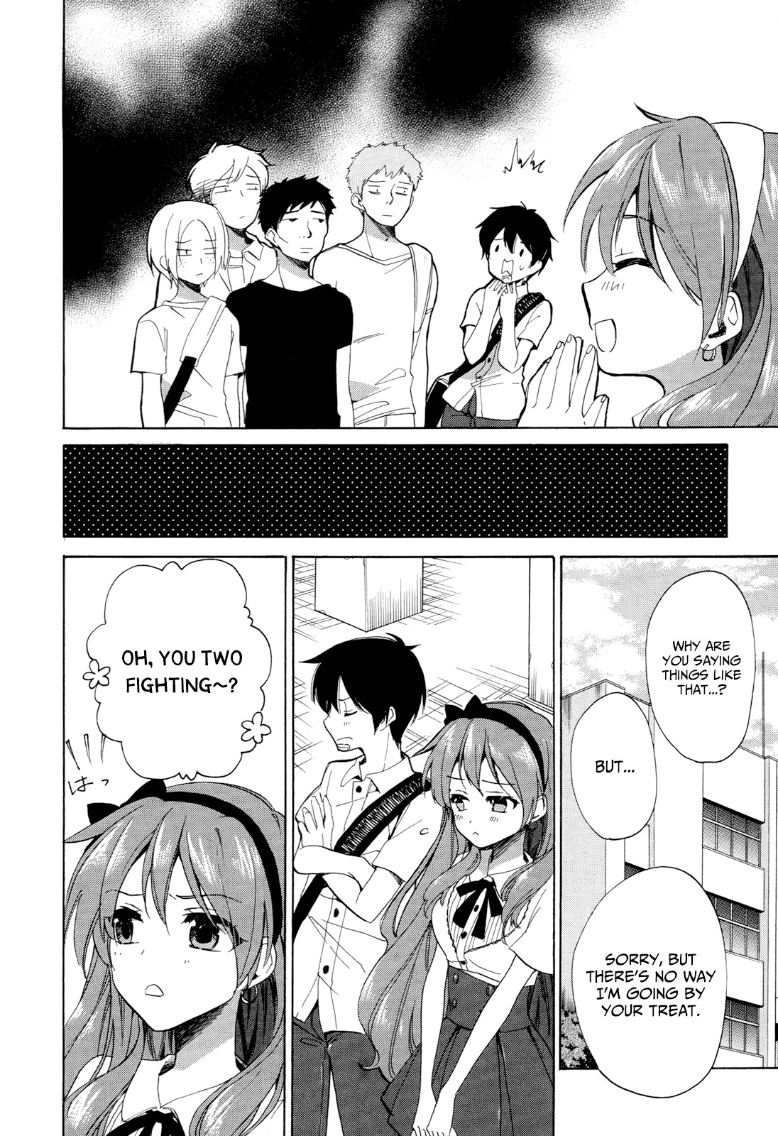 Golden Time (Umechazuke) Chapter 30 page 21 - Chapter 30: "Oh~ I'm Tired~ I'm at my limits~" There's a spot for that, right~?