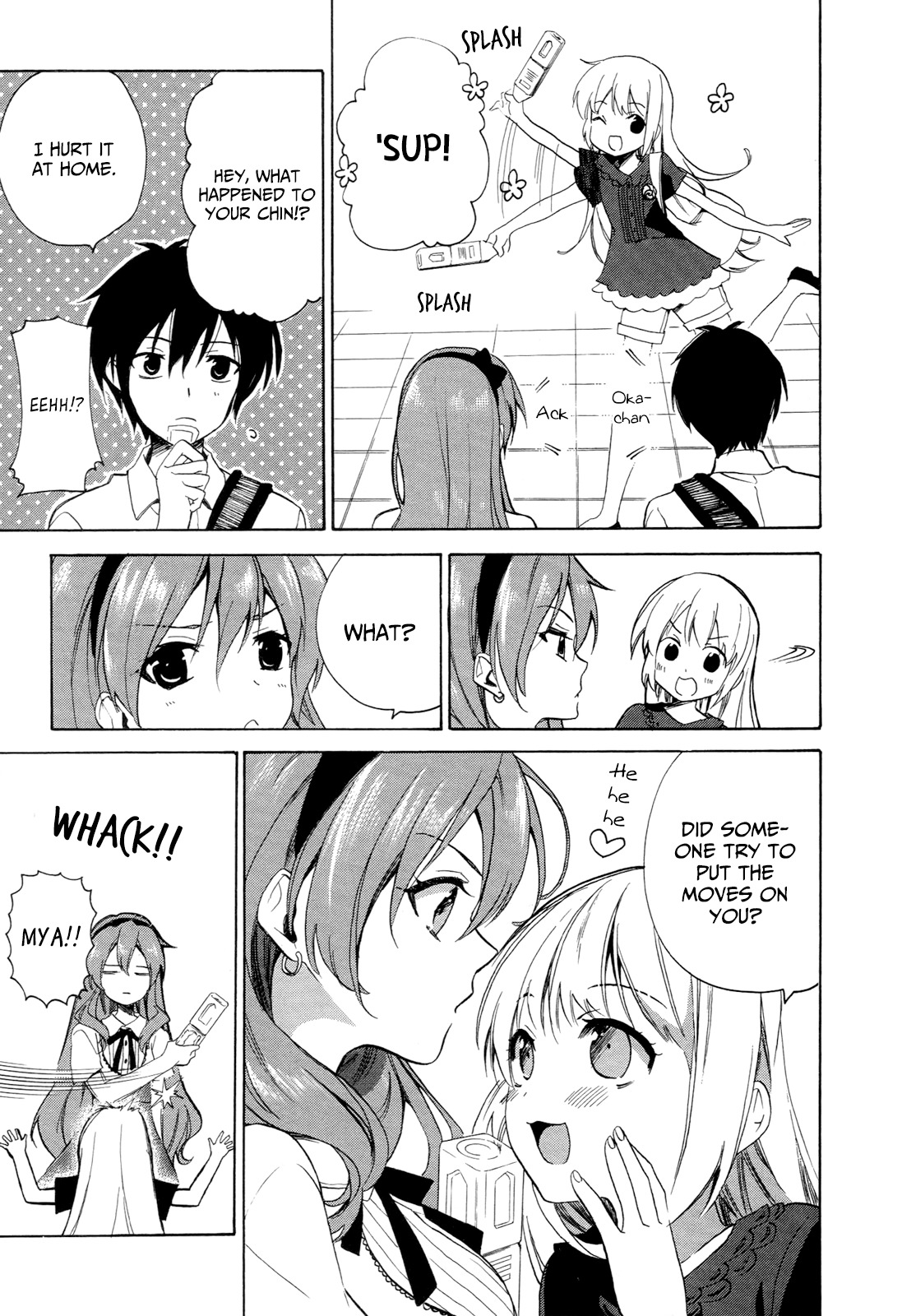 Golden Time (Umechazuke) Chapter 30 page 22 - Chapter 30: "Oh~ I'm Tired~ I'm at my limits~" There's a spot for that, right~?