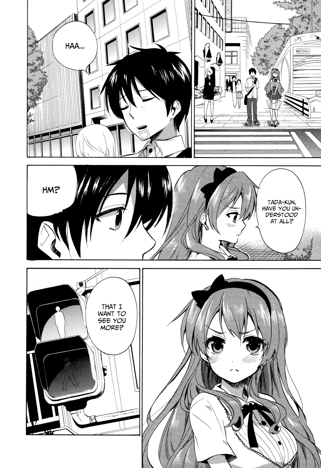 Golden Time (Umechazuke) Chapter 30 page 27 - Chapter 30: "Oh~ I'm Tired~ I'm at my limits~" There's a spot for that, right~?