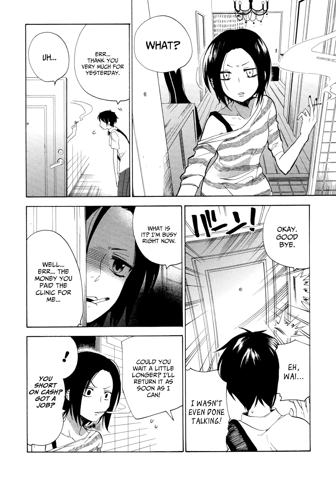 Golden Time (Umechazuke) Chapter 30 page 31 - Chapter 30: "Oh~ I'm Tired~ I'm at my limits~" There's a spot for that, right~?