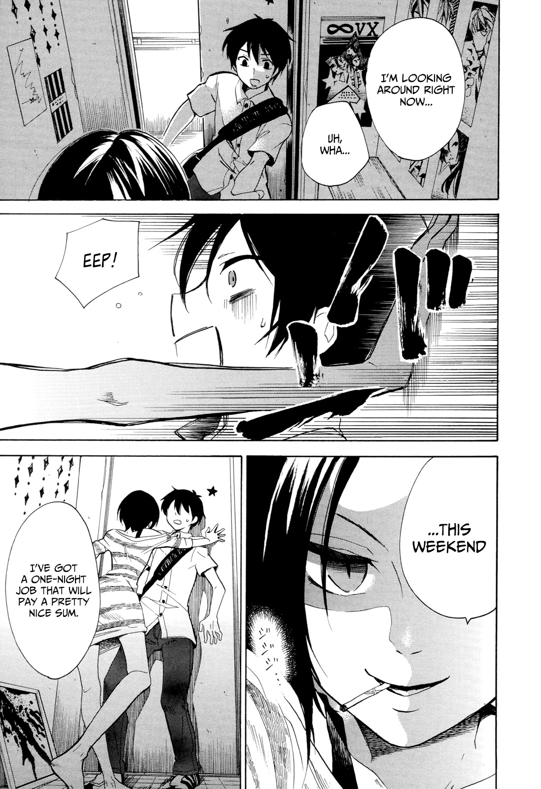 Golden Time (Umechazuke) Chapter 30 page 32 - Chapter 30: "Oh~ I'm Tired~ I'm at my limits~" There's a spot for that, right~?
