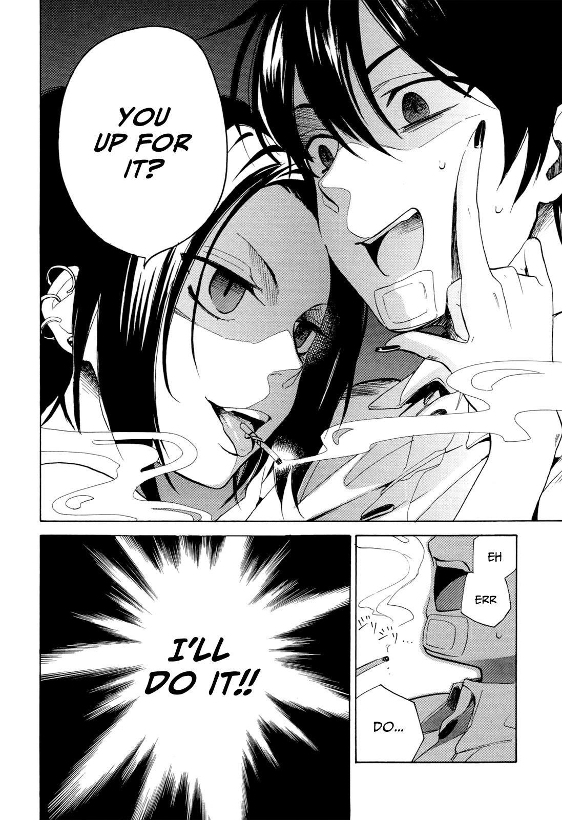 Golden Time (Umechazuke) Chapter 30 page 33 - Chapter 30: "Oh~ I'm Tired~ I'm at my limits~" There's a spot for that, right~?