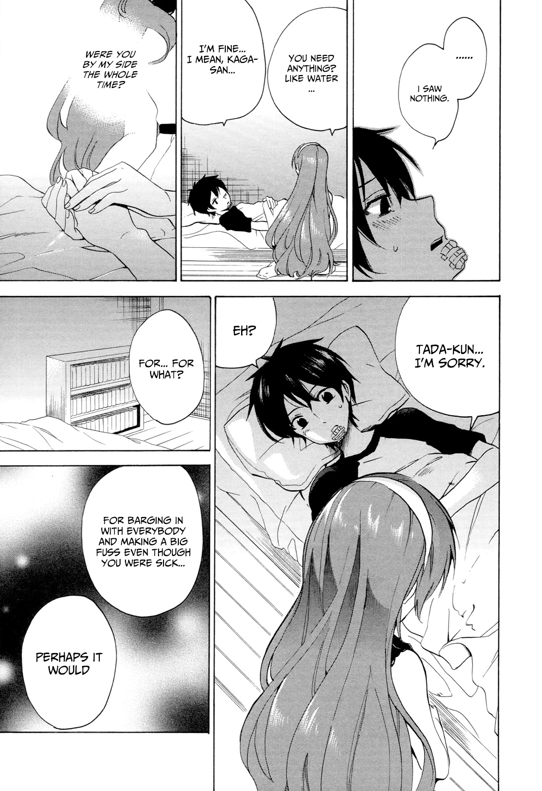 Golden Time (Umechazuke) Chapter 30 page 6 - Chapter 30: "Oh~ I'm Tired~ I'm at my limits~" There's a spot for that, right~?