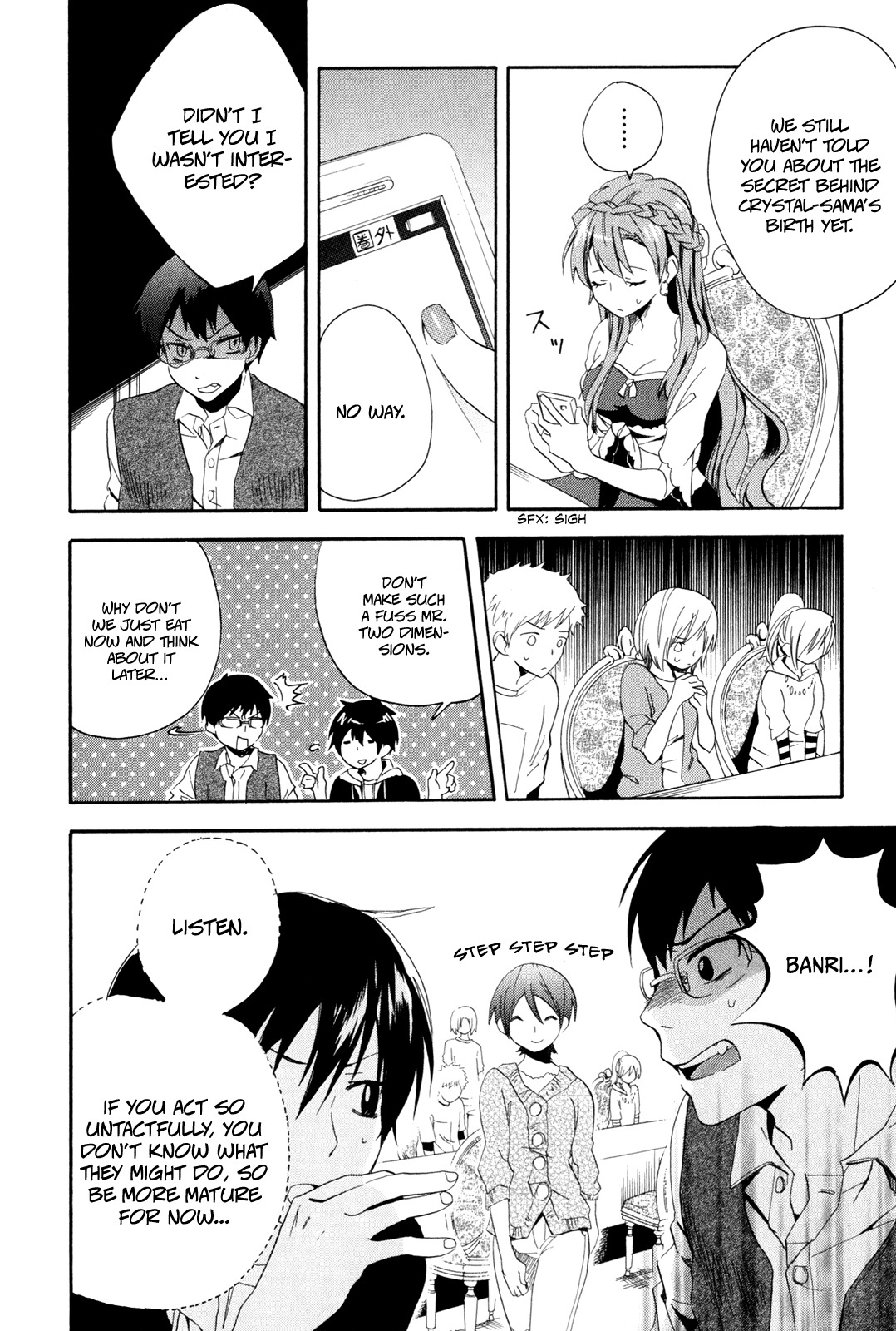 Golden Time (Umechazuke) Chapter 4 page 6 - Chapter 4: Rumnle, Rumble, Rumble