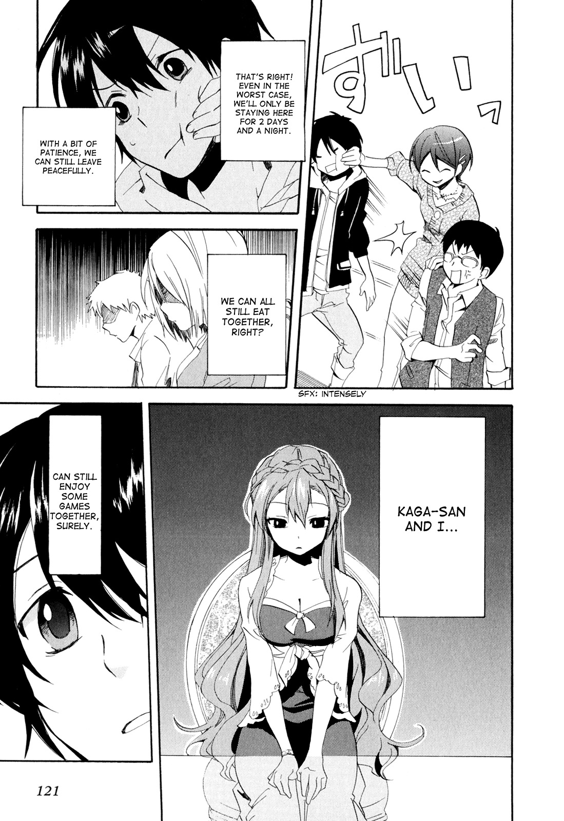 Golden Time (Umechazuke) Chapter 4 page 7 - Chapter 4: Rumnle, Rumble, Rumble