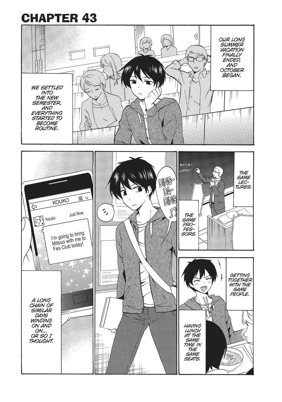 Golden Time (Umechazuke) Chapter 43 page 1 - Chapter 43