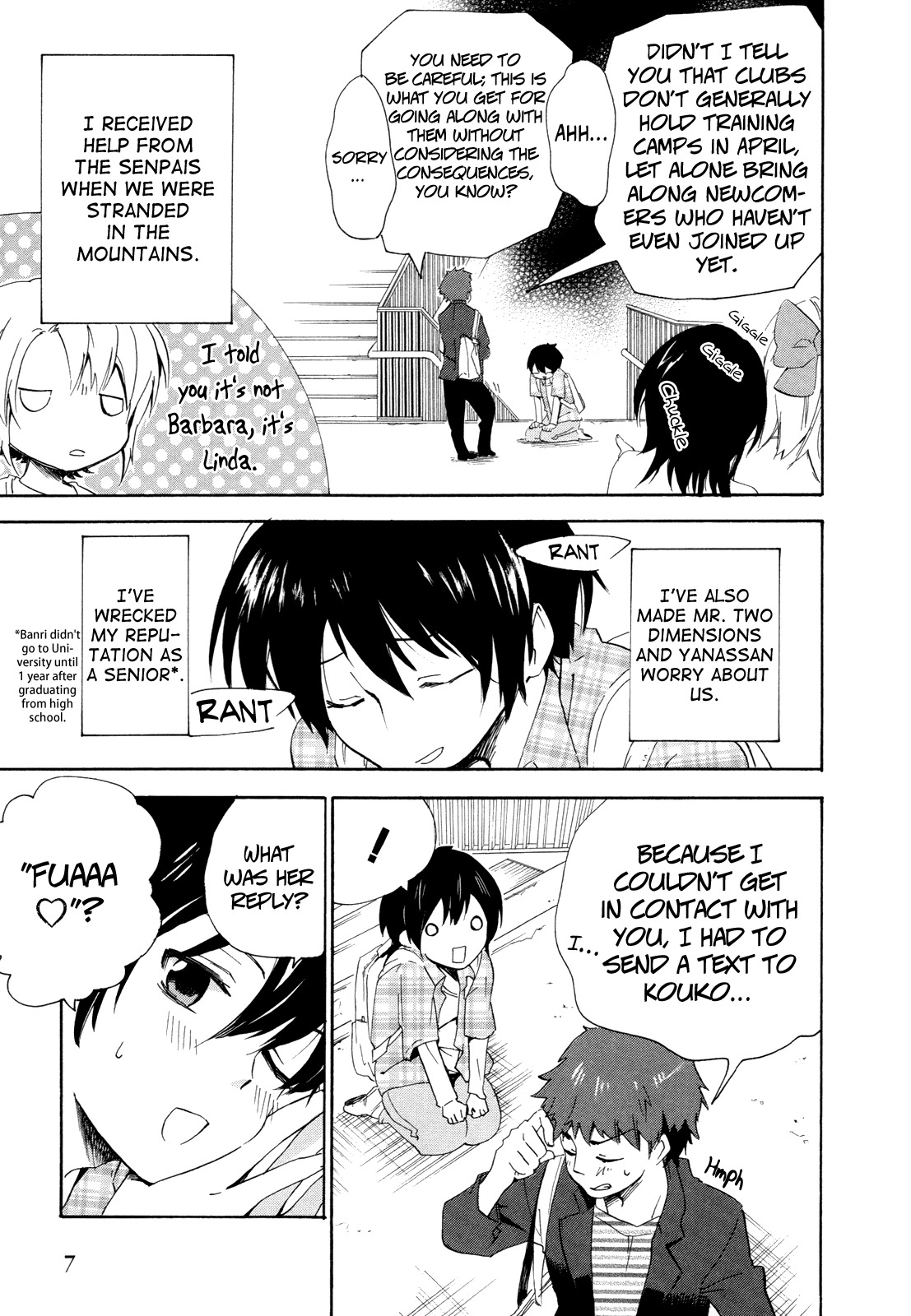 Golden Time (Umechazuke) Chapter 7 page 10 - Chapter 7: Matador VS Forest Nymph