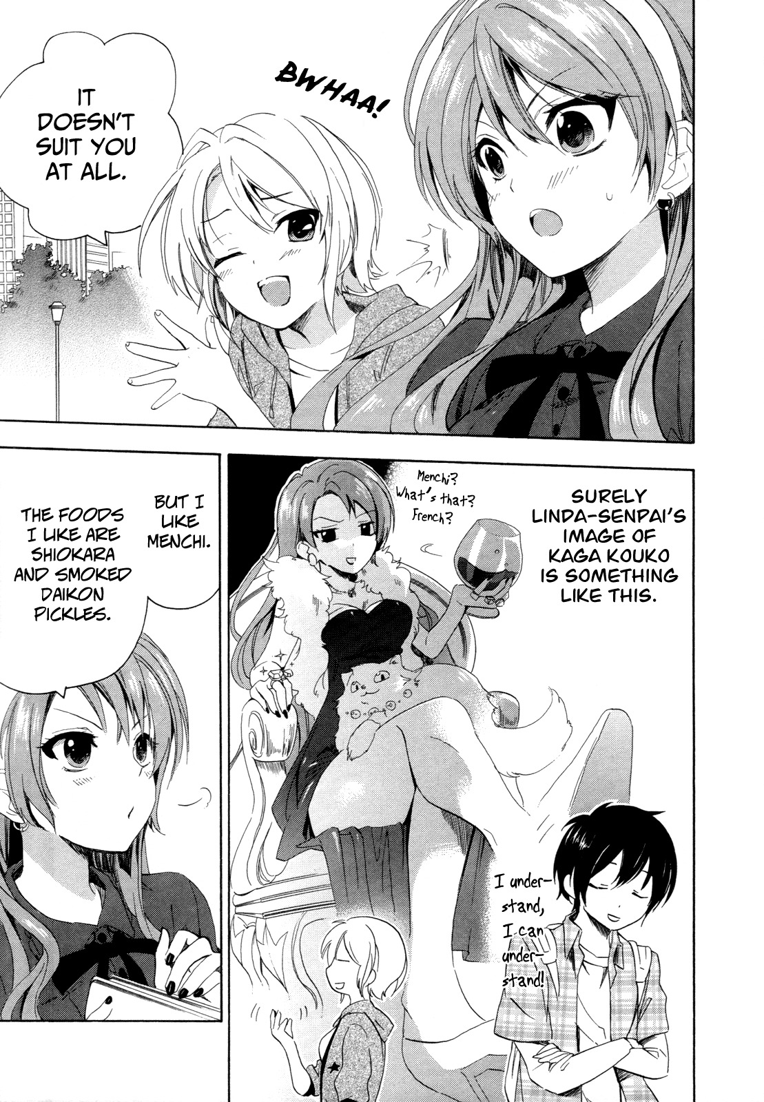Golden Time (Umechazuke) Chapter 8 page 13 - Chapter 8: She's a Fool, but not a Dancing Fool