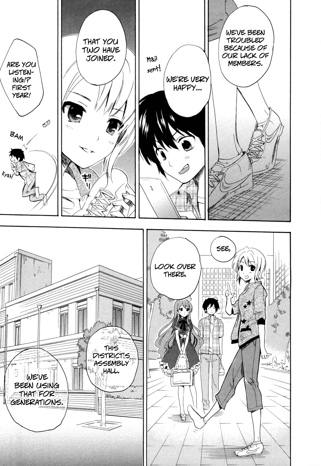Golden Time (Umechazuke) Chapter 8 page 15 - Chapter 8: She's a Fool, but not a Dancing Fool