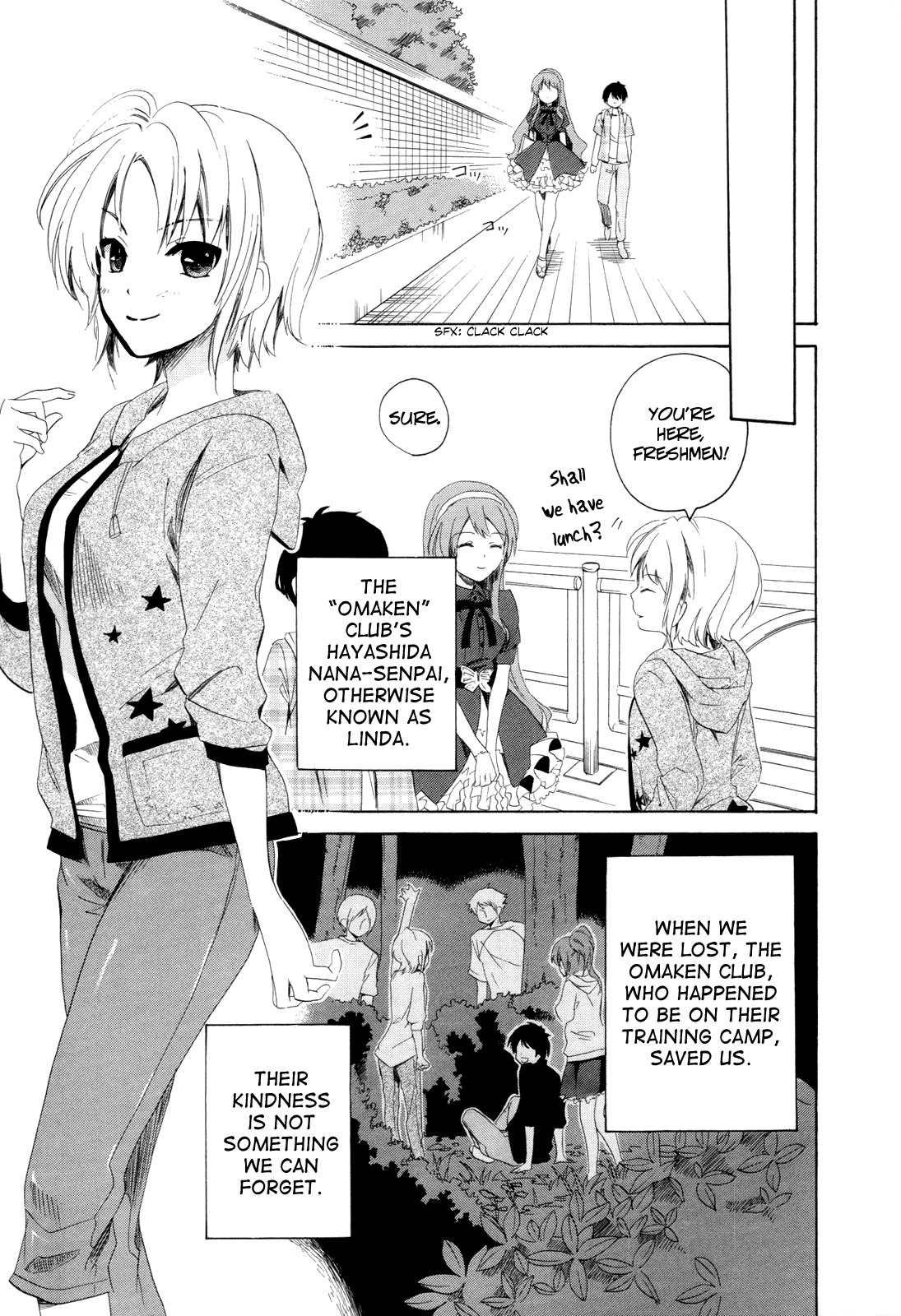 Golden Time (Umechazuke) Chapter 8 page 7 - Chapter 8: She's a Fool, but not a Dancing Fool