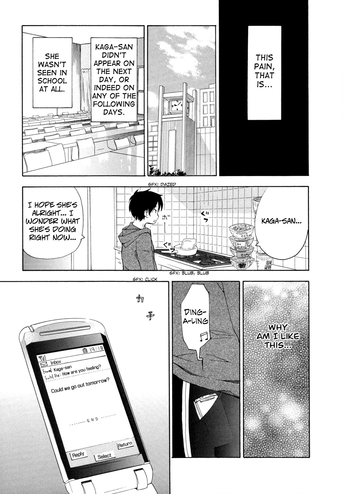 Golden Time (Umechazuke) Chapter 9 page 13 - Chapter 9: Tragic Reversal