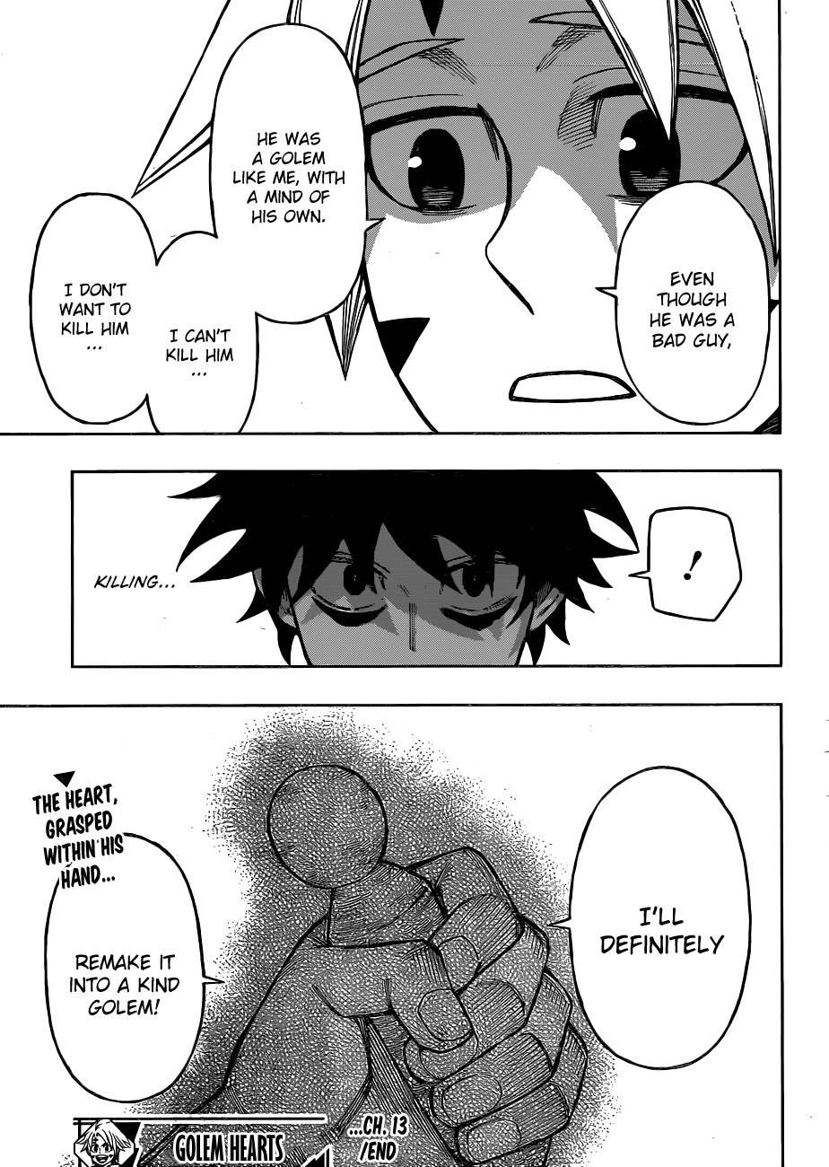 Golem Hearts Chapter 13 page 18 - Chapter 13: heart