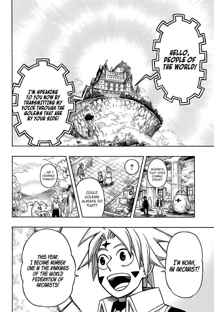 Golem Hearts Chapter 15 page 13 - Chapter 15: The World's Second Best Arcanist
