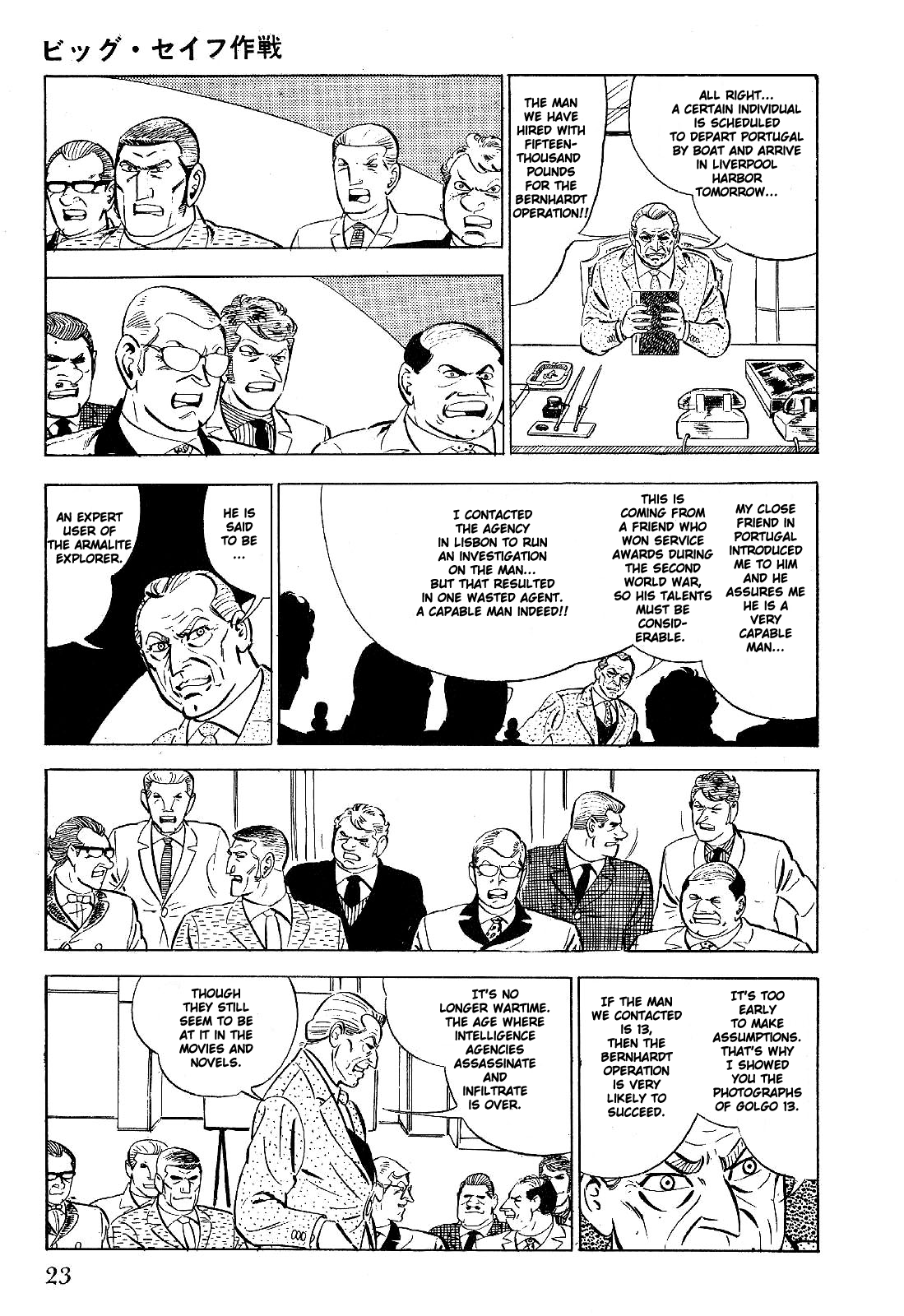 Golgo 13 Chapter 1.3 page 30 - Chapter 1 v3 : Operation Big Safe