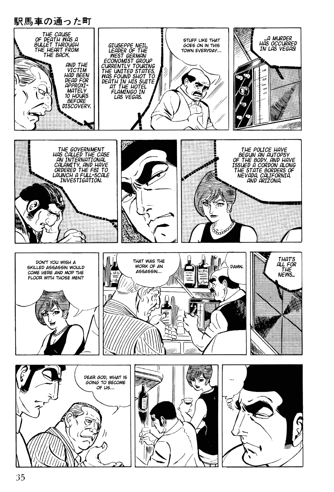 Golgo 13 Chapter 11.2 page 36 - Chapter 11 v2 : Where the Stagecoaches Ran